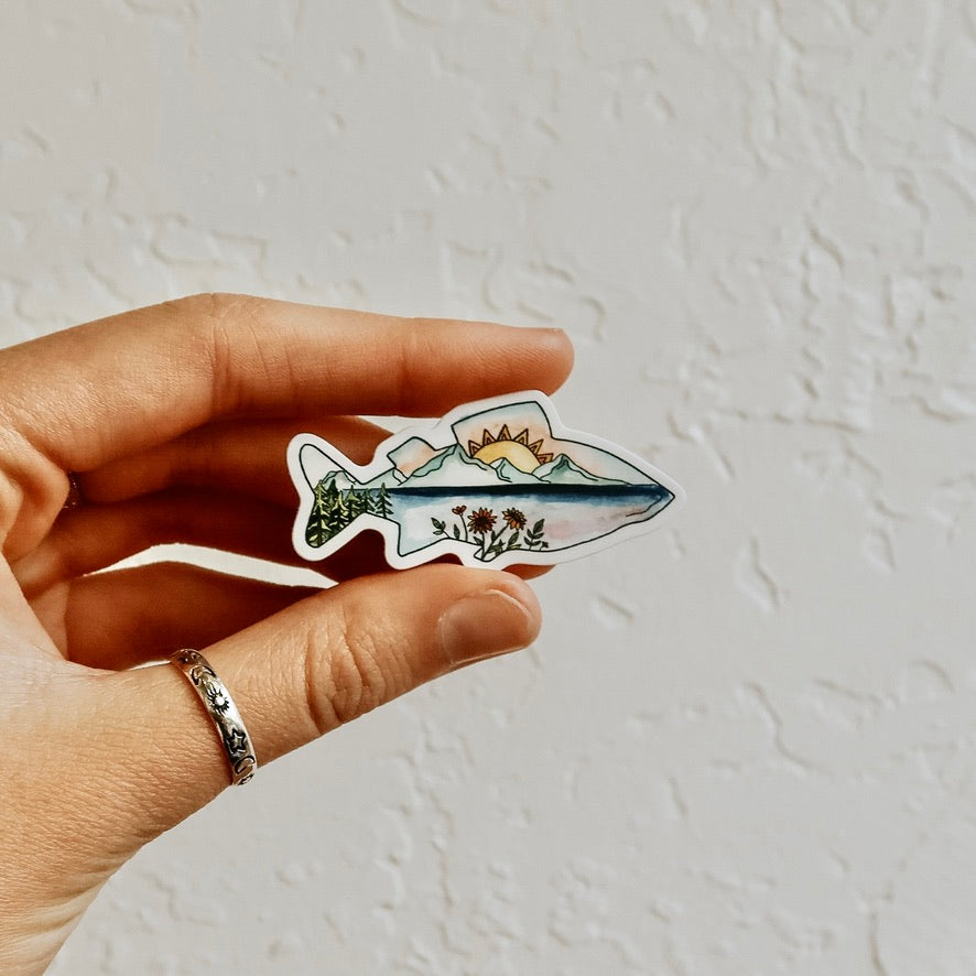 Fish Mini Sticker