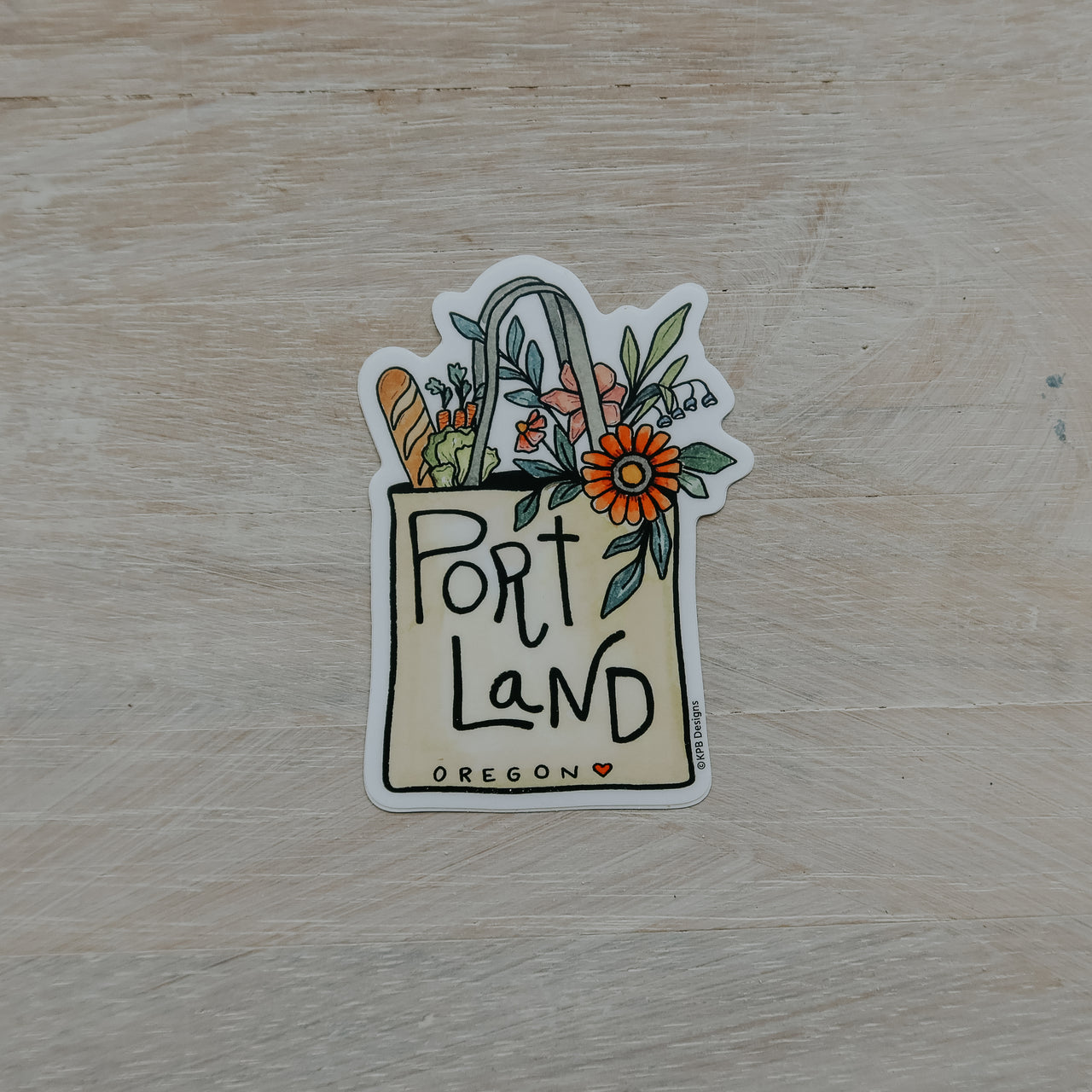 Portland Tote Sticker