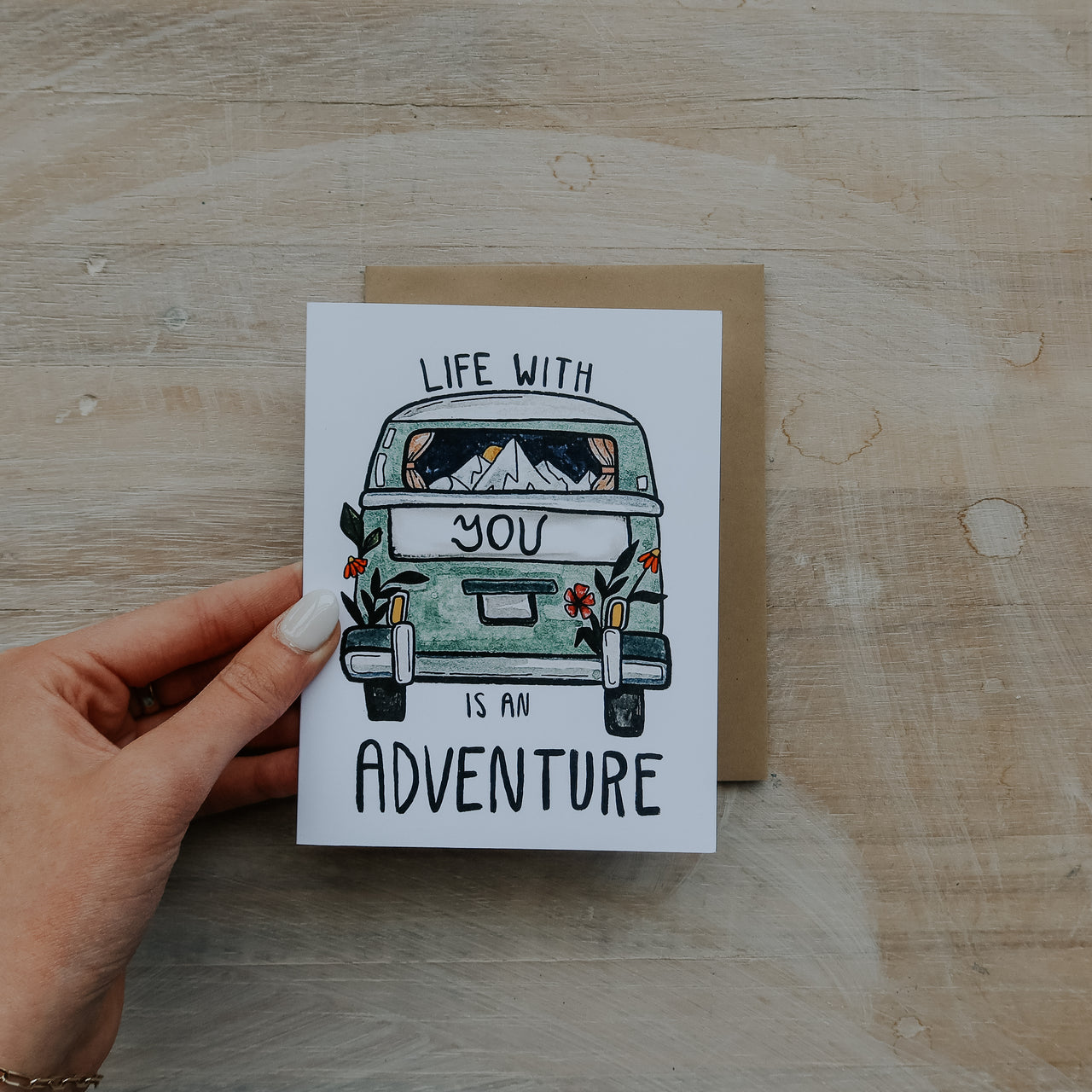 Adventure Van Card