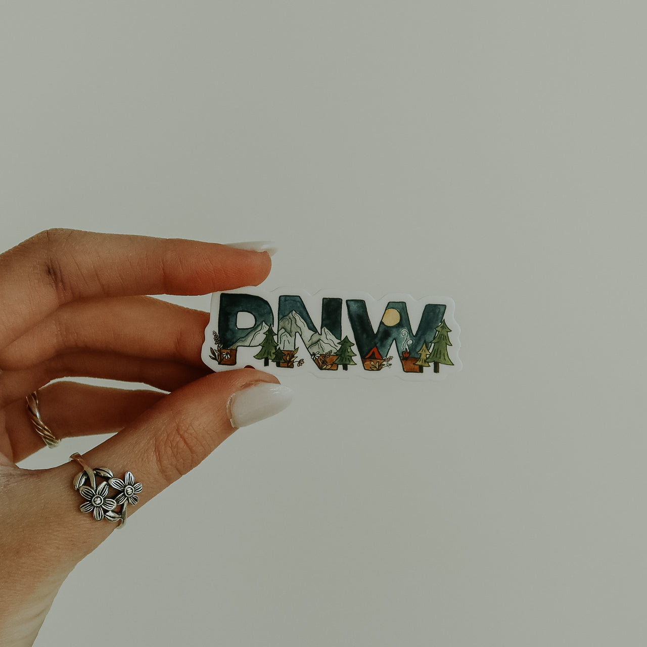 PNW Mini Sticker