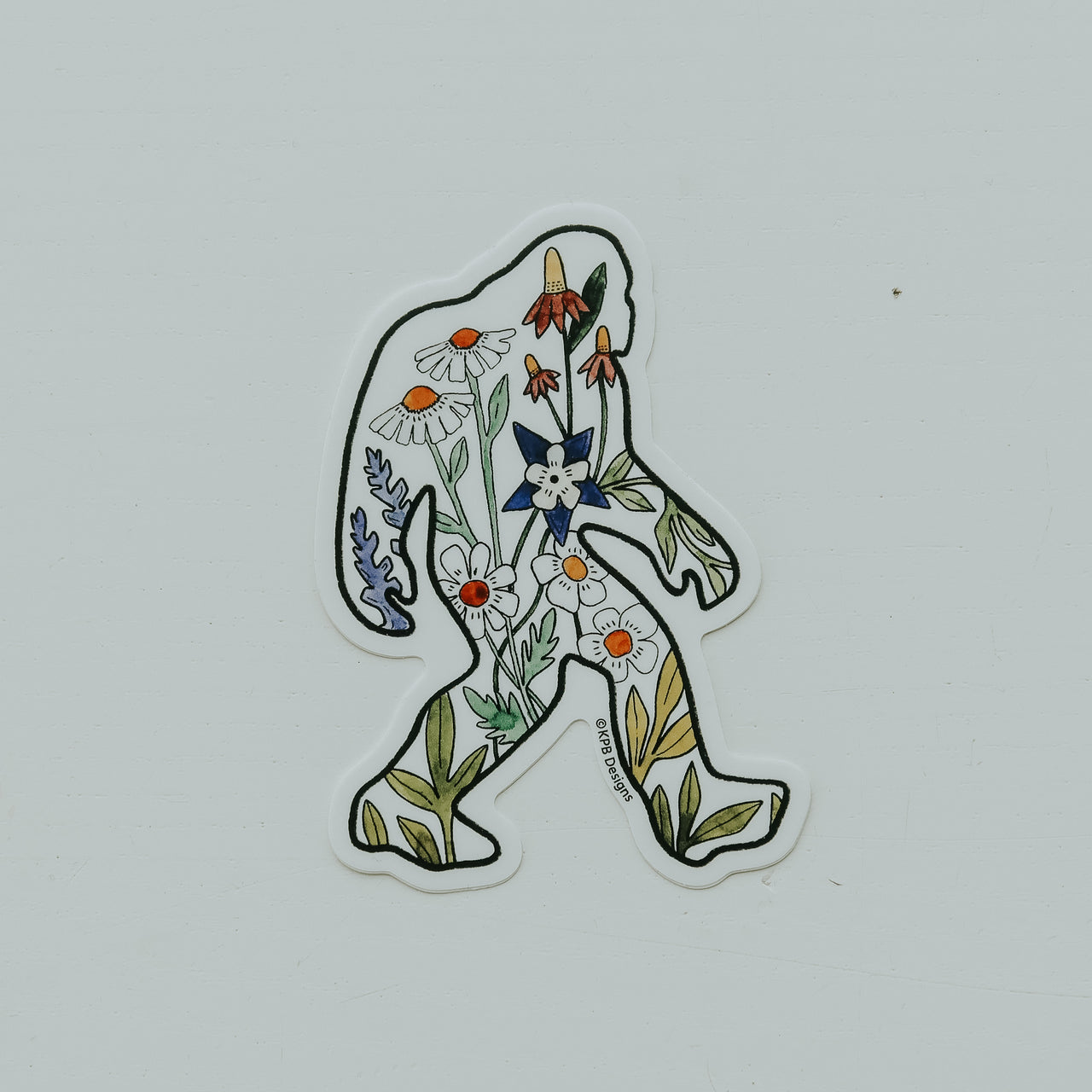 Wildflower Sasquatch Sticker