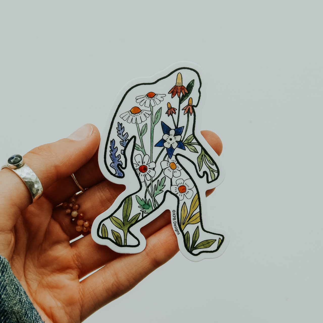 Wildflower Sasquatch Sticker