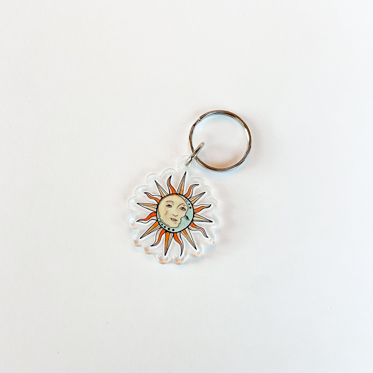 Sun & Moon Keychain