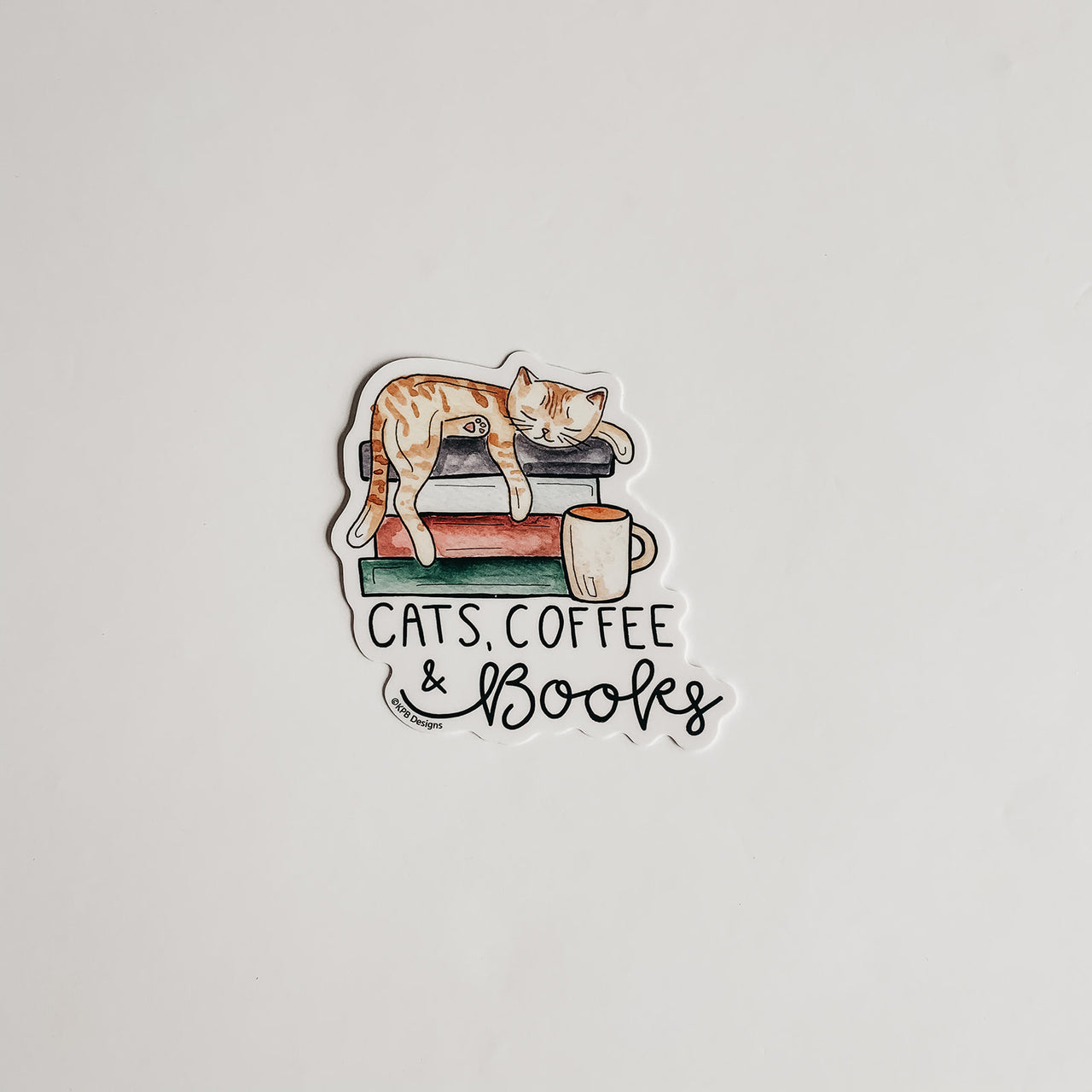 Cat, Coffee, and Books